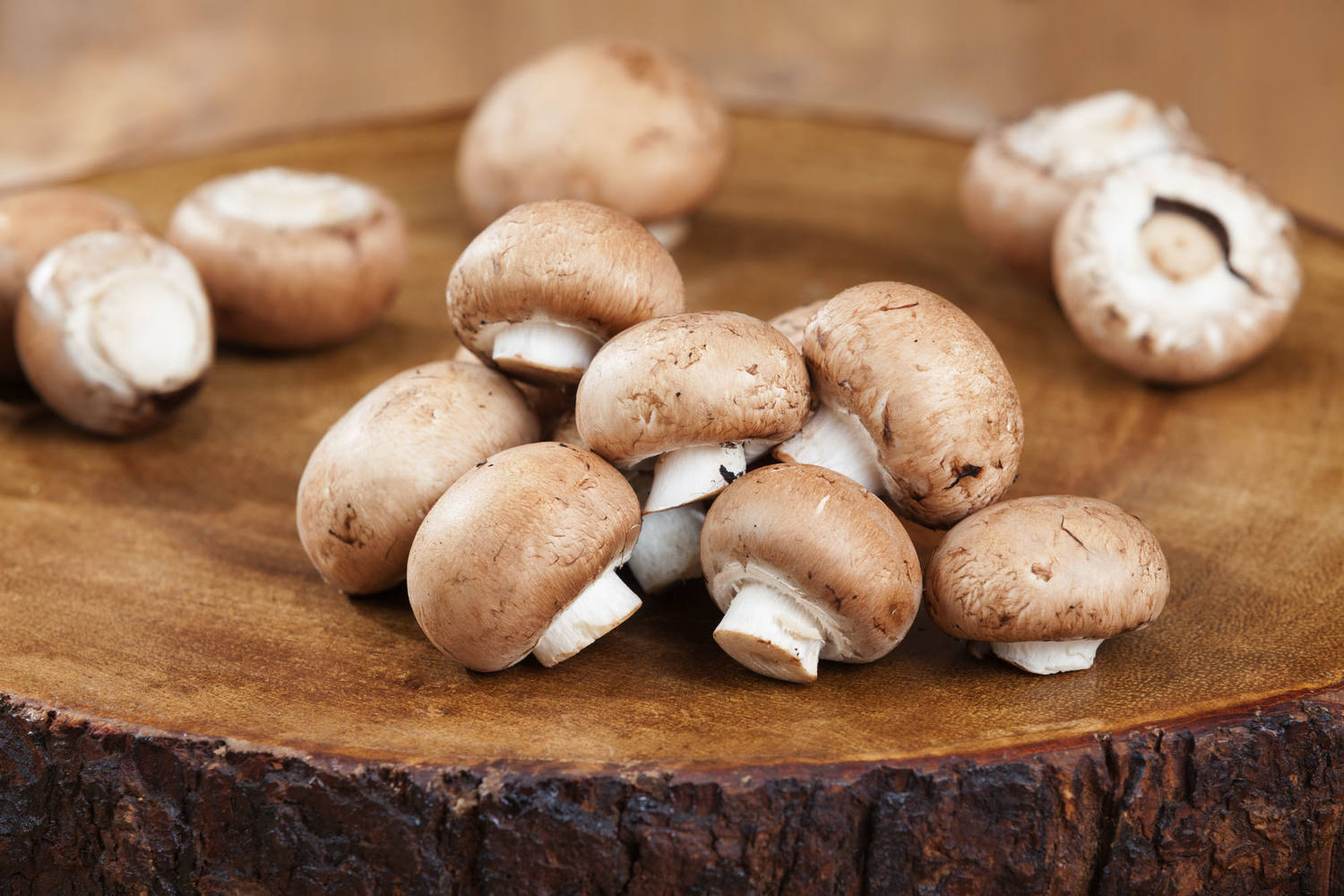 Kastanje champignons schijven 1kg. kist 4 stuks 3